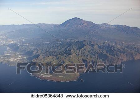 Teno mountains with Teide in the background, Tenerife, Canary Islands, Spain, Europe View Large Photo Image Stock Photo - Teno mountains with Teide in the background, Tenerife, Canary Islands, Spain, Europe. Fotosearch