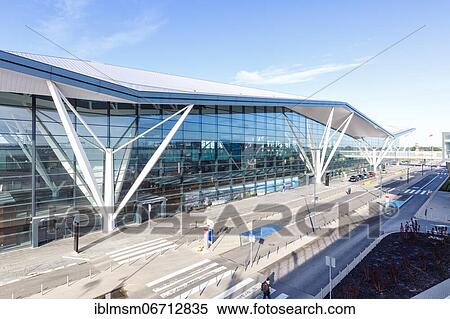 Terminal of Gdansk Lech Walesa Airport Gdansk, Poland, Europe View Large Photo Image Stock Photography - Terminal of Gdansk Lech Walesa Airport Gdansk, Poland, Europe. Fotosearch