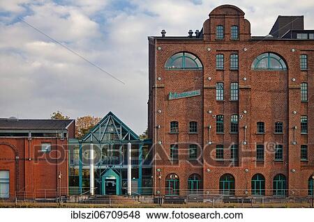 The Museum of Culture and City History in the Inner Harbour, Duisburg, Ruhr Area, North Rhine-Westphalia, Germany, Europe View Large Photo Image Stock Photo - The Museum of Culture and City History in the Inner Harbour, Duisburg, Ruhr Area, North Rhine-Westphalia, Germany, Europe. Fotosearch