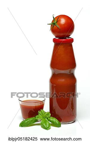 Tomato juice, bottle and glass, tomato, basil View Large Photo Image Stock Photography - Tomato juice, bottle and glass, tomato, basil. Fotosearch