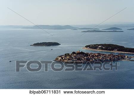 Town on the peninsula, panorama. Primosten. Croatia View Large Photo Image Stock Image - Town on the peninsula, panorama. Primosten. Croatia. Fotosearch