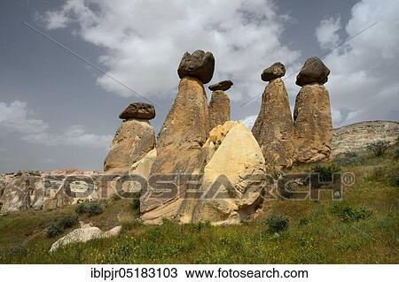 Tuffs near Cavusin, Anatolia, Fairy Chimneys, Cappadocia, Turkey, Asia View Large Photo Image Stock Image - Tuffs near Cavusin, Anatolia, Fairy Chimneys, Cappadocia, Turkey, Asia. Fotosearch