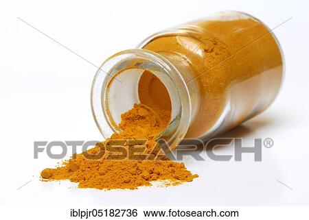 Turmericpowder (Curcuma longa) View Large Photo Image Stock Photograph - Turmericpowder (Curcuma longa). Fotosearch