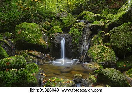 Stock Photo - Twannbach, Twannbach Gorge, Bern, Switzerland, Europe. Fotosearch