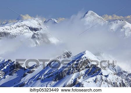 Stock Photo - Uri-Rotstock, Uri Alps, Central Swiss Alps, Central Switzerland, Switzerland, Europe. Fotosearch
