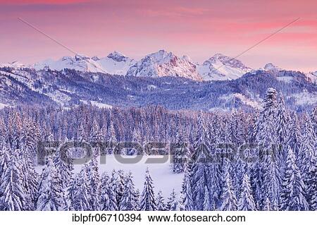 View from Gotschalkenberg with view to the Central Swiss Alps, Switzerland, Europe View Large Photo Image Picture - View from Gotschalkenberg with view to the Central Swiss Alps, Switzerland, Europe. Fotosearch