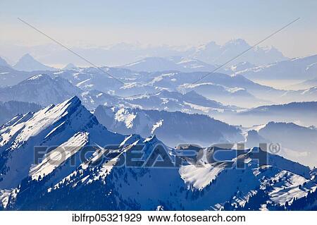 View from Säntis, Appenzell, Switzerland, Europe View Large Photo Image Stock Photo - View from Säntis, Appenzell, Switzerland, Europe. Fotosearch