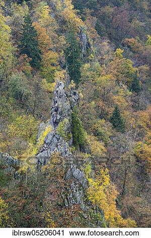 View from the Hexentanzplatz, Bodetal, Harz National Park, Saxony-Anhalt, Germany, Europe View Large Photo Image Stock Image - View from the Hexentanzplatz, Bodetal, Harz National Park, Saxony-Anhalt, Germany, Europe. Fotosearch