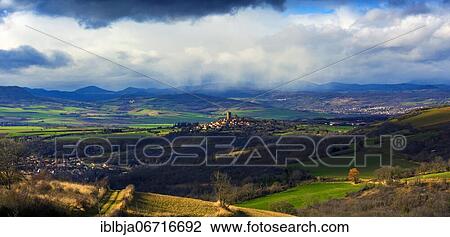 View of Montpeyroux and Limagne plain, labelled Les Plus Beaux Villages de France, The Most Beautiful Villages of France, Puy de Dome department, Auvergne rhone Alpes, France, Europe View Large Photo Image Stock Image - View of Montpeyroux and Limagne plain, labelled Les Plus Beaux Villages de France, The Most Beautiful Villages of France, Puy de Dome department, Auvergne rhone Alpes, France, Europe. Fotosearch
