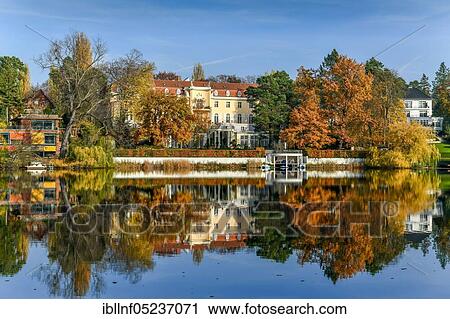 Villa Konschewski, Hundekehlesee, Grunewald, Berlin, Germany, Europe View Large Photo Image Stock Image - Villa Konschewski, Hundekehlesee, Grunewald, Berlin, Germany, Europe. Fotosearch