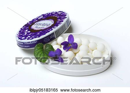 Violet pastilles, violet-flavoured pastilles, box, sweets View Large Photo Image Stock Photography - Violet pastilles, violet-flavoured pastilles, box, sweets. Fotosearch