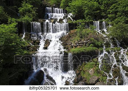 Waterfall, Glarus, Switzerland, Europe View Large Photo Image Stock Image - Waterfall, Glarus, Switzerland, Europe. Fotosearch