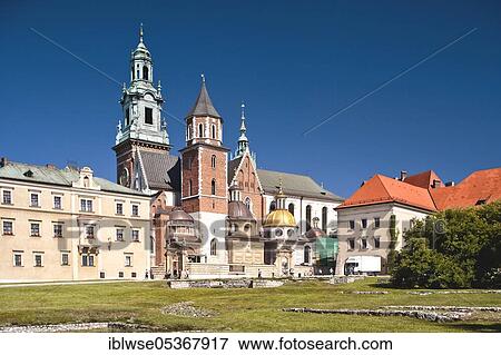 Stock Photo - Wawel, Krakow, Lesser Poland, Poland, Europe. Fotosearch