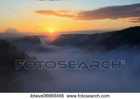 Werenwag Castle, sunrise, fog, Danube Valley, Hausen im Tal, Upper Danube nature park Park, Baden-Württemberg, Germany, Europe View Large Photo Image Stock Photograph - Werenwag Castle, sunrise, fog, Danube Valley, Hausen im Tal, Upper Danube nature park Park, Baden-Württemberg, Germany, Europe. Fotosearch