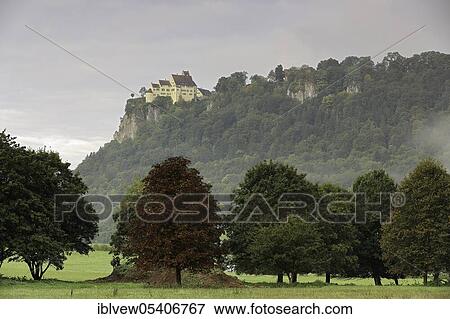 Werenwag Castle, Upper Danube nature park Park, Baden-Württemberg, Germany, Europe View Large Photo Image Stock Photo - Werenwag Castle, Upper Danube nature park Park, Baden-Württemberg, Germany, Europe. Fotosearch