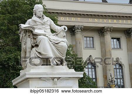 Wilhelm von Humboldt Memorial, Humboldt University of Berlin, Berlin, Germany, Europe View Large Photo Image Stock Photograph - Wilhelm von Humboldt Memorial, Humboldt University of Berlin, Berlin, Germany, Europe. Fotosearch