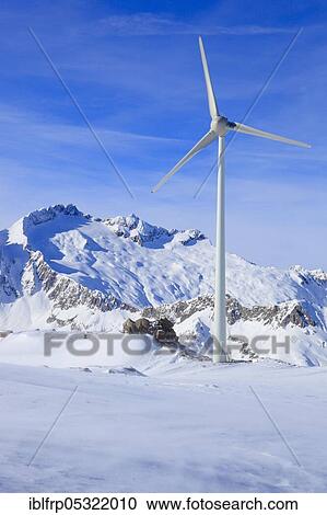 Wind turbine, Switzerland, Europe View Large Photo Image Stock Image - Wind turbine, Switzerland, Europe. Fotosearch