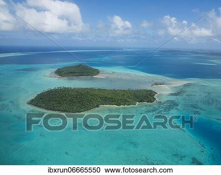 Aerial of the lagoon of Wallis, Wallis and Futuna, Oceania View Large Photo Image Stock Image - Aerial of the lagoon of Wallis, Wallis and Futuna, Oceania. Fotosearch