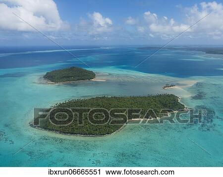 Aerial of the lagoon of Wallis, Wallis and Futuna, Oceania View Large Photo Image Stock Image - Aerial of the lagoon of Wallis, Wallis and Futuna, Oceania. Fotosearch