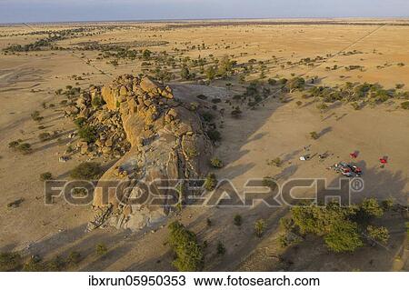 Aerial of the Sahel, Chad, Africa View Large Photo Image Stock Image - Aerial of the Sahel, Chad, Africa. Fotosearch