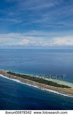 Aerial view, atoll, Tuvalu, South Pacific, Oceania View Large Photo Image Stock Image - Aerial view, atoll, Tuvalu, South Pacific, Oceania. Fotosearch