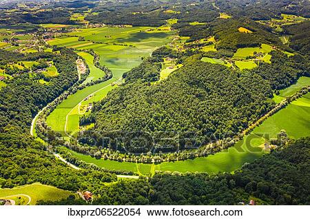 Aerial view of green hills and vineyards, Kitzeck im Sausal, Austria, Europe View Large Photo Image Picture - Aerial view of green hills and vineyards, Kitzeck im Sausal, Austria, Europe. Fotosearch
