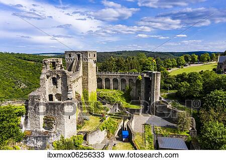 Aerial view of Hohenstein Castle, Felsenburg, Bad Schwalbach, Rheingau-Taunus District Hesse, Germany, Europe View Large Photo Image Stock Image - Aerial view of Hohenstein Castle, Felsenburg, Bad Schwalbach, Rheingau-Taunus District Hesse, Germany, Europe. Fotosearch