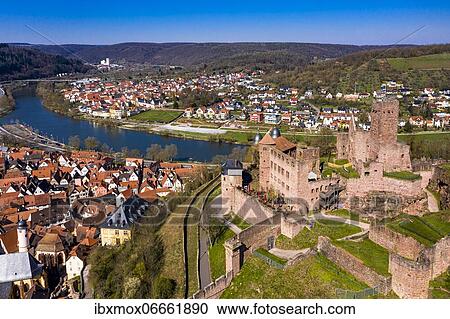 Aerial view, Wertheim with castle, river Main and Tauber, Baden-Württemberg, Germany, Europe View Large Photo Image Stock Image - Aerial view, Wertheim with castle, river Main and Tauber, Baden-Württemberg, Germany, Europe. Fotosearch
