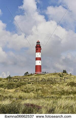 Amrum lighthouse, Amrum, North Frisian Island, North Frisia, Schleswig-Holstein, Germany, Europe View Large Photo Image Stock Photo - Amrum lighthouse, Amrum, North Frisian Island, North Frisia, Schleswig-Holstein, Germany, Europe. Fotosearch