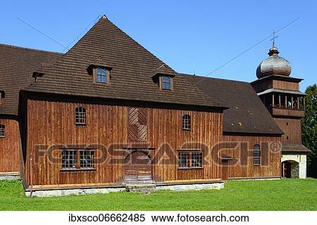 Articular church Sväty Kriz, Liptovsky Mikulas, Liptov region, Slovakia, Europe View Large Photo Image Stock Photography - Articular church Sväty Kriz, Liptovsky Mikulas, Liptov region, Slovakia, Europe. Fotosearch