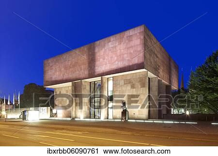 Bielefelder Kunsthalle, architect Philip Johnson, Bielefeld, East Westphalia, North Rhine-Westphalia, Germany, Europe View Large Photo Image Stock Image - Bielefelder Kunsthalle, architect Philip Johnson, Bielefeld, East Westphalia, North Rhine-Westphalia, Germany, Europe. Fotosearch