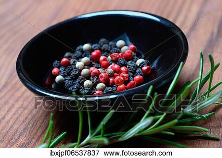 Black and white peppercorns in shell, pink berries, Germany, Europe View Large Photo Image Stock Photo - Black and white peppercorns in shell, pink berries, Germany, Europe. Fotosearch