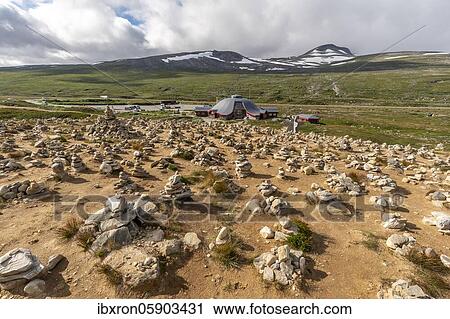 Cairns at the Polar Circle Center on the E6, Norway, Europe View Large Photo Image Stock Image - Cairns at the Polar Circle Center on the E6, Norway, Europe. Fotosearch