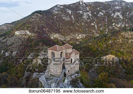 Church of St Mary of Petrich, Assen fortress, Asenovgrad, Bulgaria, Europe View Large Photo Image Stock Photography - Church of St Mary of Petrich, Assen fortress, Asenovgrad, Bulgaria, Europe. Fotosearch