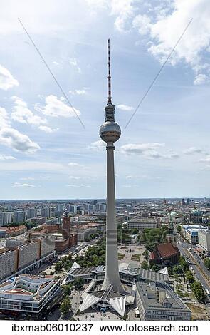 City view with Berlin television tower, Berlin, Germany, Europe View Large Photo Image Stock Photo - City view with Berlin television tower, Berlin, Germany, Europe. Fotosearch