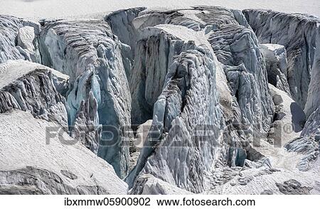 Crevasses at the Glacier du Tour, glaciers, high alpine landscape, Chamonix, Haute-Savoie, France, Europe View Large Photo Image Stock Image - Crevasses at the Glacier du Tour, glaciers, high alpine landscape, Chamonix, Haute-Savoie, France, Europe. Fotosearch