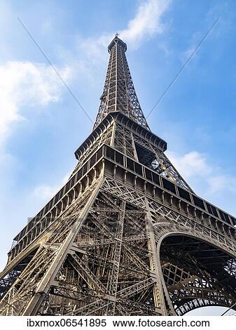 Eiffel Tower, Paris, France, Europe View Large Photo Image Stock Photography - Eiffel Tower, Paris, France, Europe. Fotosearch