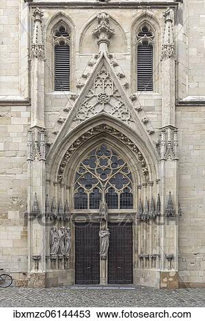 Entrance portal of the Liebfrauen Überwasser Church, Münster, North Rhine-Westphalia, Germany, Europe View Large Photo Image Stock Image - Entrance portal of the Liebfrauen Überwasser Church, Münster, North Rhine-Westphalia, Germany, Europe. Fotosearch
