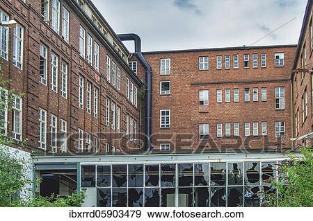 Former derelict button factory, industry, lost place, Wuppertal, North Rhine-Westphalia, Germany, Europe View Large Photo Image Stock Photo - Former derelict button factory, industry, lost place, Wuppertal, North Rhine-Westphalia, Germany, Europe. Fotosearch