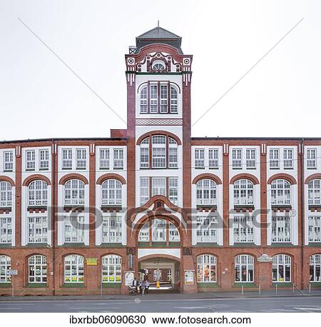 Former factory and administration building of the Dornbusch linen factory, Academy for Nursing Professions and Management, Bielefeld, East Westphalia, North Rhine-Westphalia, Germany, Europe View Large Photo Image Stock Image - Former factory and administration building of the Dornbusch linen factory, Academy for Nursing Professions and Management, Bielefeld, East Westphalia, North Rhine-Westphalia, Germany, Europe. Fotosearch
