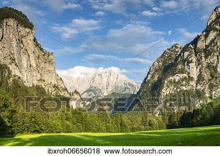Gesäuse Entrance, behind Großer Ödstein, Hochtor, Hochtor Group, Gesäuse National Park, Styria, Austria, Europe View Large Photo Image Stock Photo - Gesäuse Entrance, behind Großer Ödstein, Hochtor, Hochtor Group, Gesäuse National Park, Styria, Austria, Europe. Fotosearch