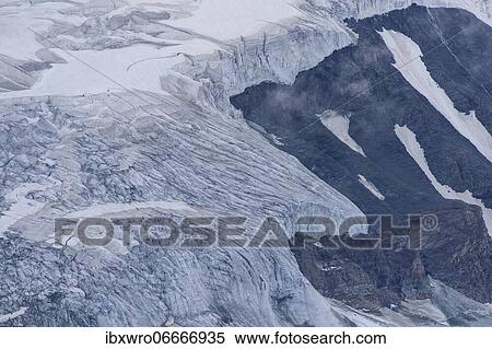 Getscher Pasterze, ice, mountains, Großglockner, Franz-Josef-Höhe, Hohe Tauern National Park, Austria, Europe View Large Photo Image Stock Photography - Getscher Pasterze, ice, mountains, Großglockner, Franz-Josef-Höhe, Hohe Tauern National Park, Austria, Europe. Fotosearch