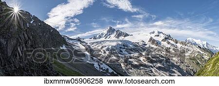 Glacier du Tour, Glacier and mountain peaks, High alpine landscape, Aiguille de Chardonnet, Chamonix, Haute-Savoie, France, Europe View Large Photo Image Stock Photo - Glacier du Tour, Glacier and mountain peaks, High alpine landscape, Aiguille de Chardonnet, Chamonix, Haute-Savoie, France, Europe. Fotosearch