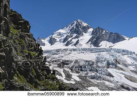 Glacier tongue of Glacier du Tour, glaciers and mountain peaks, high alpine landscape, summit of Aiguille de Chardonnet, Chamonix, Haute-Savoie, France, Europe View Large Photo Image Stock Photo - Glacier tongue of Glacier du Tour, glaciers and mountain peaks, high alpine landscape, summit of Aiguille de Chardonnet, Chamonix, Haute-Savoie, France, Europe. Fotosearch