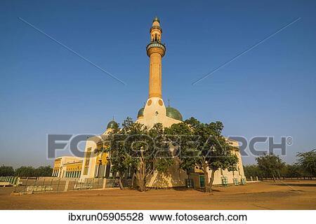 Grand Mosque of Niamey build from Libya, Niamey, Niger, Africa View Large Photo Image Stock Photo - Grand Mosque of Niamey build from Libya, Niamey, Niger, Africa. Fotosearch