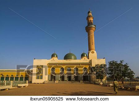 Grand Mosque of Niamey, Niamey, Niger, Africa View Large Photo Image Stock Photography - Grand Mosque of Niamey, Niamey, Niger, Africa. Fotosearch