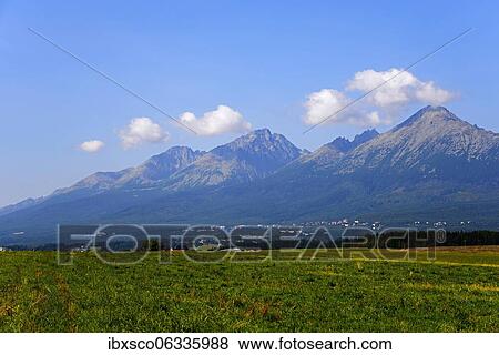High Tatras, view from Mlynica, Región Vysoké Tatry, Slovakia, Europe View Large Photo Image Stock Photo - High Tatras, view from Mlynica, Región Vysoké Tatry, Slovakia, Europe. Fotosearch