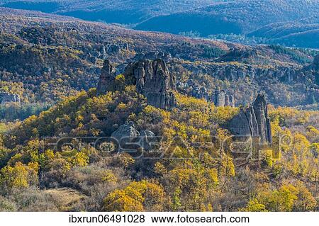 Kaleto Rock Fortress, overlook over the rock formations, Belogradchik, Bulgaria, Europe View Large Photo Image Stock Photo - Kaleto Rock Fortress, overlook over the rock formations, Belogradchik, Bulgaria, Europe. Fotosearch