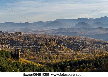 Kaleto Rock Fortress, overlook over the rock formations, Belogradchik, Bulgaria, Europe View Large Photo Image Stock Photo - Kaleto Rock Fortress, overlook over the rock formations, Belogradchik, Bulgaria, Europe. Fotosearch