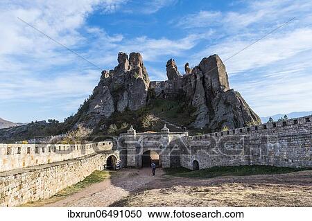 Kaleto Rock Fortress, rock formations, Belogradchik, Bulgaria, Europe View Large Photo Image Stock Image - Kaleto Rock Fortress, rock formations, Belogradchik, Bulgaria, Europe. Fotosearch